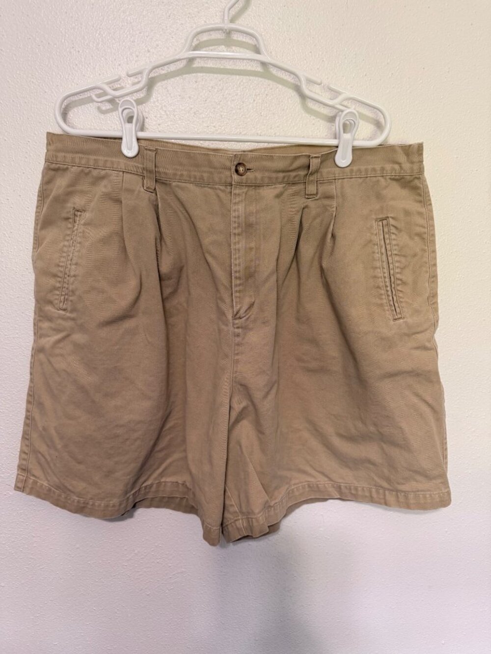 Jones New York Sport Shorts Tan Slash Pockets Womans 18W